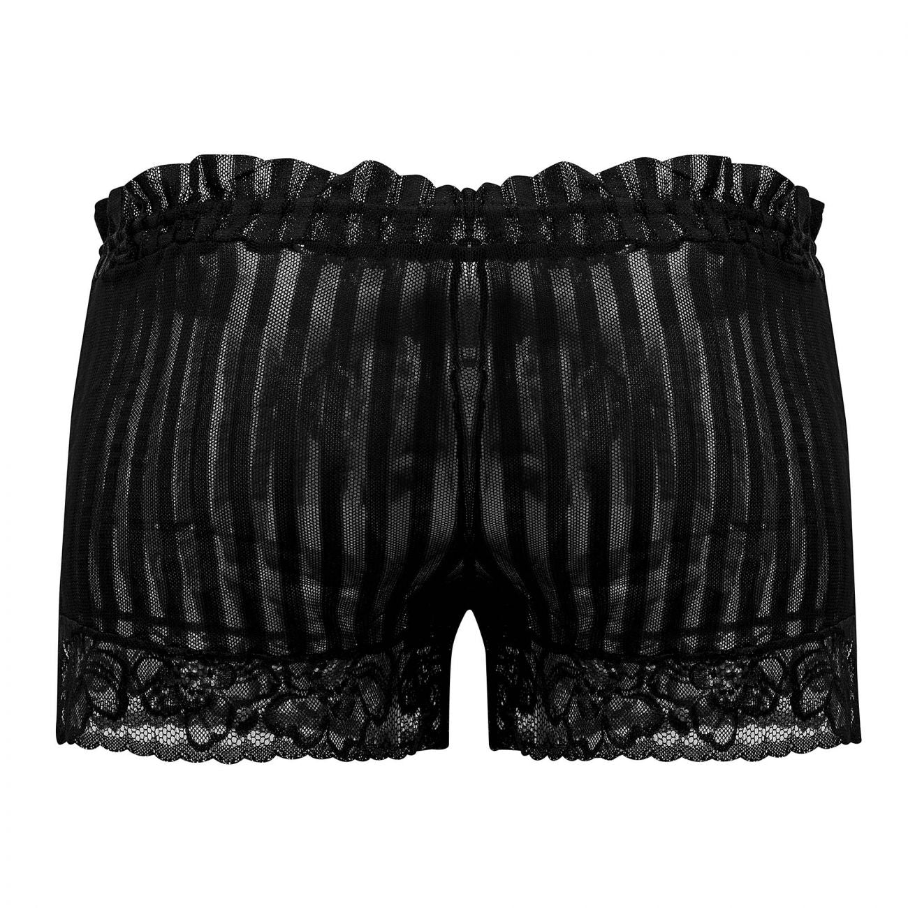 CandyMan 99601 Lounge Pajama Shorts Black