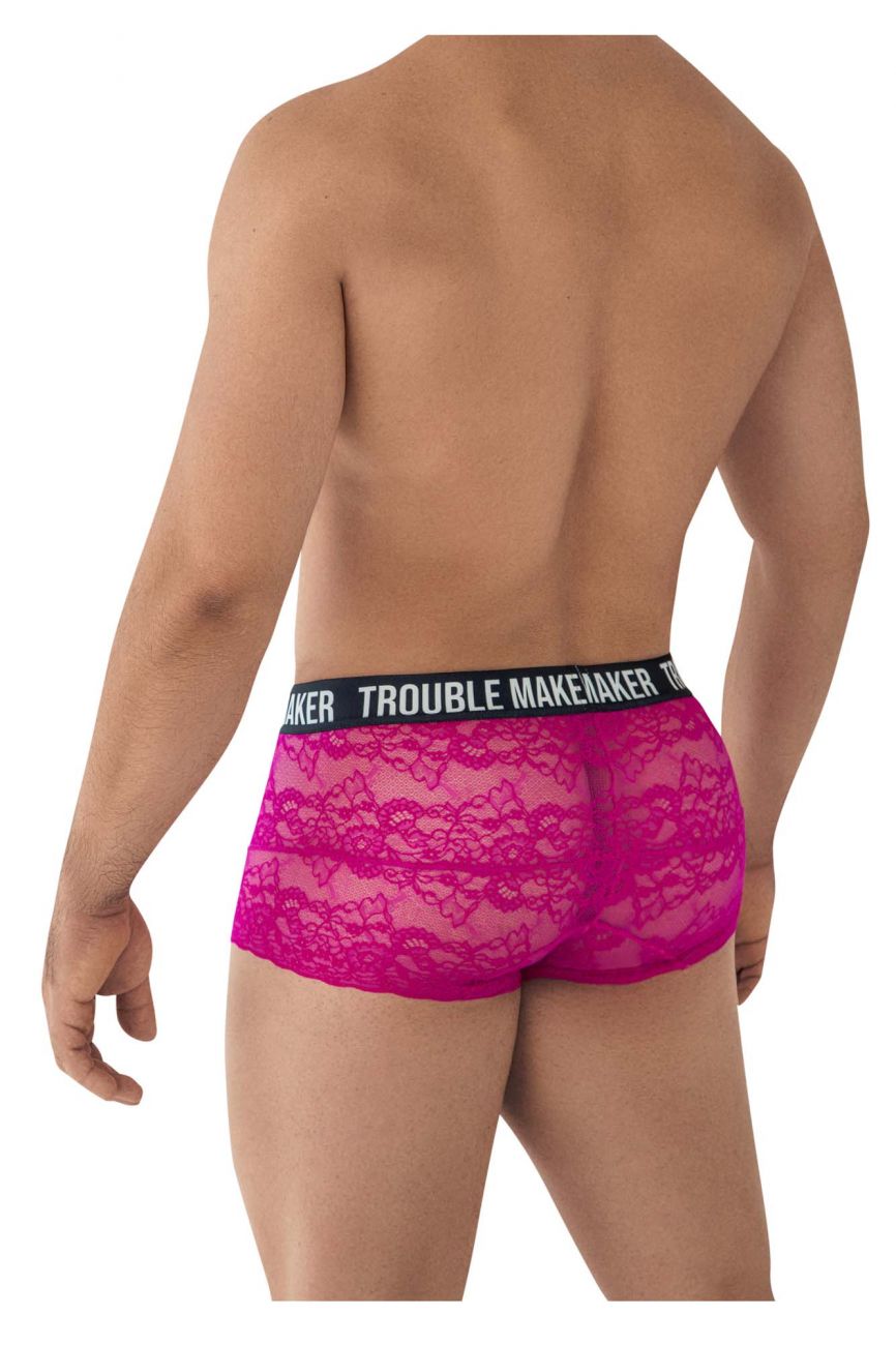 CandyMan 99616 Trouble Maker Lace Trunks Pink