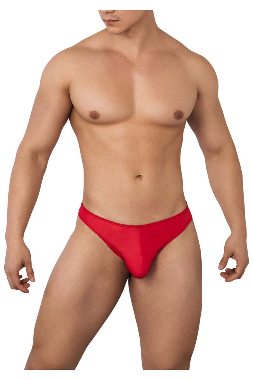CandyMan 99629 Trunk and Thong Set Red