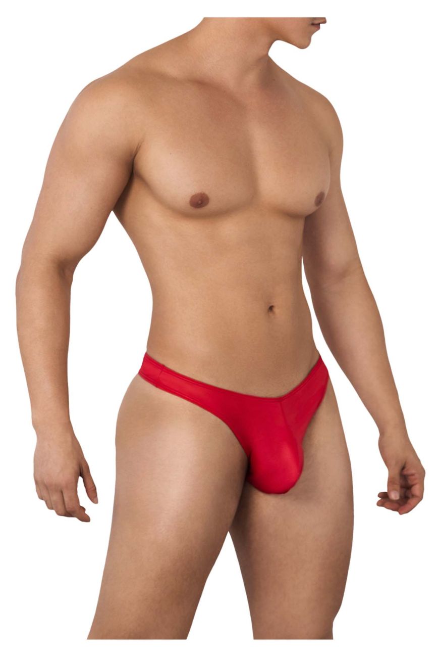 CandyMan 99629 Trunk and Thong Set Red