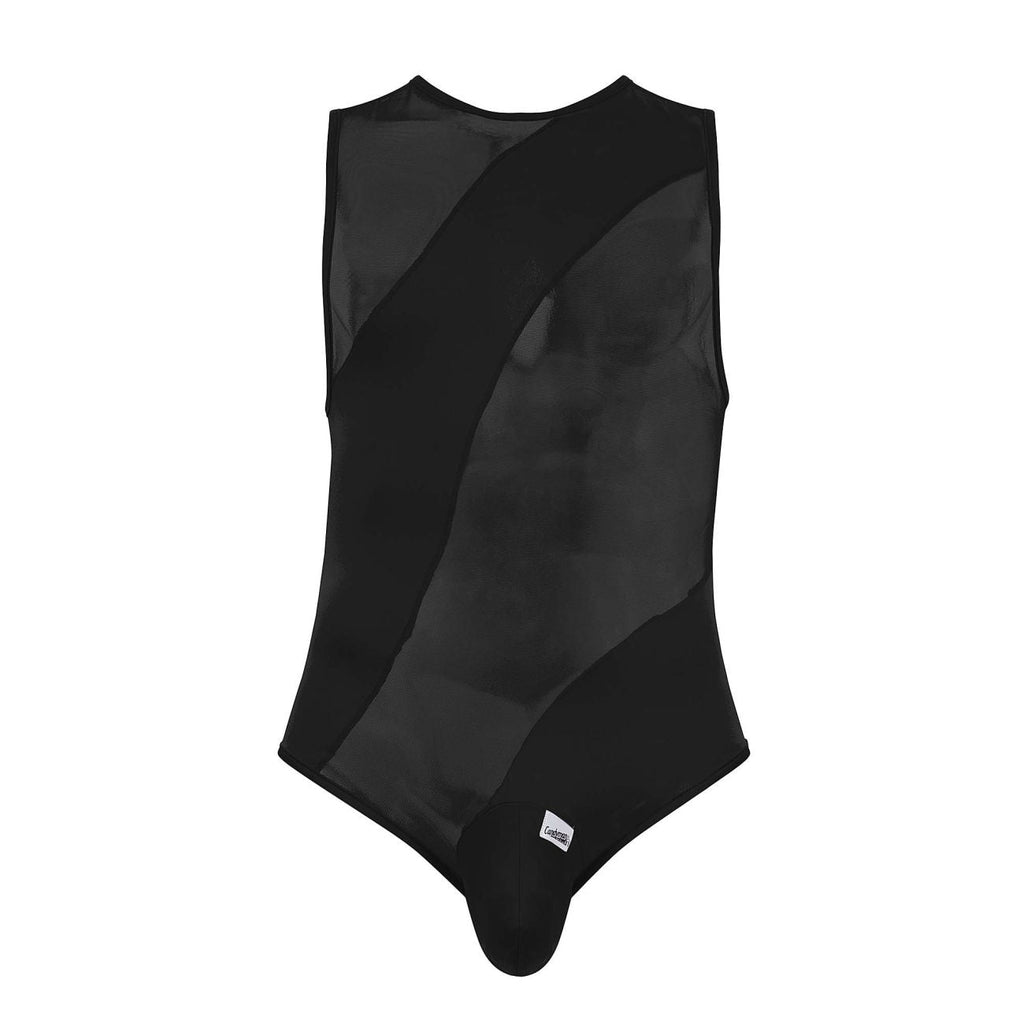 CandyMan 99643 Mesh Bodysuit Color Black