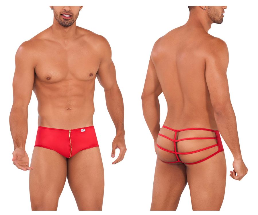 CandyMan 99704 Zip-it Briefs Red