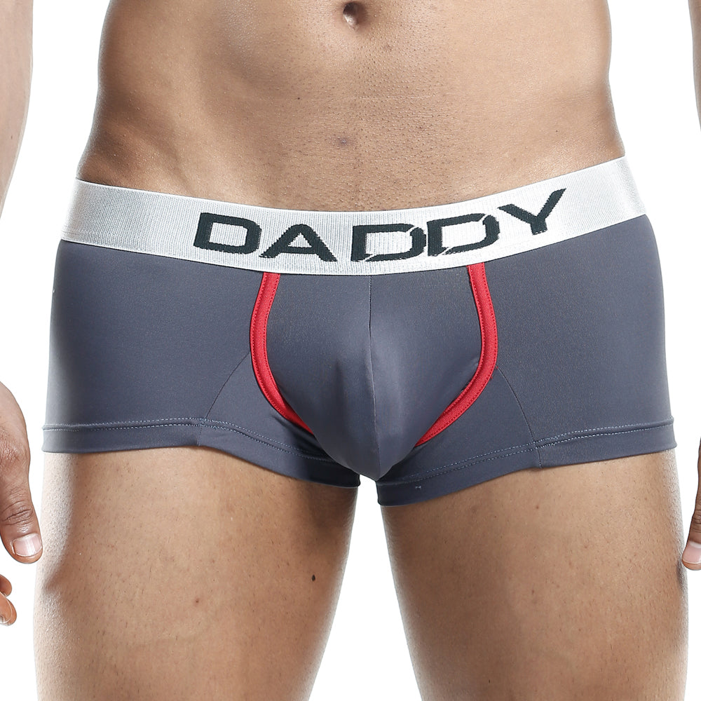 Daddy DDG001 Contrast Pouch Outline Boxer Brief Trunk Underwear