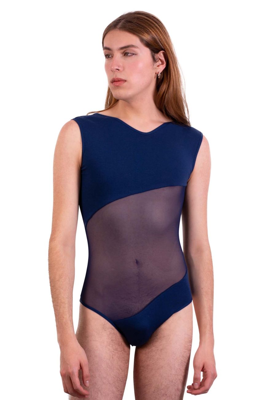 PLURAL PL002 Non-binary Underwear Bodysuit Blue