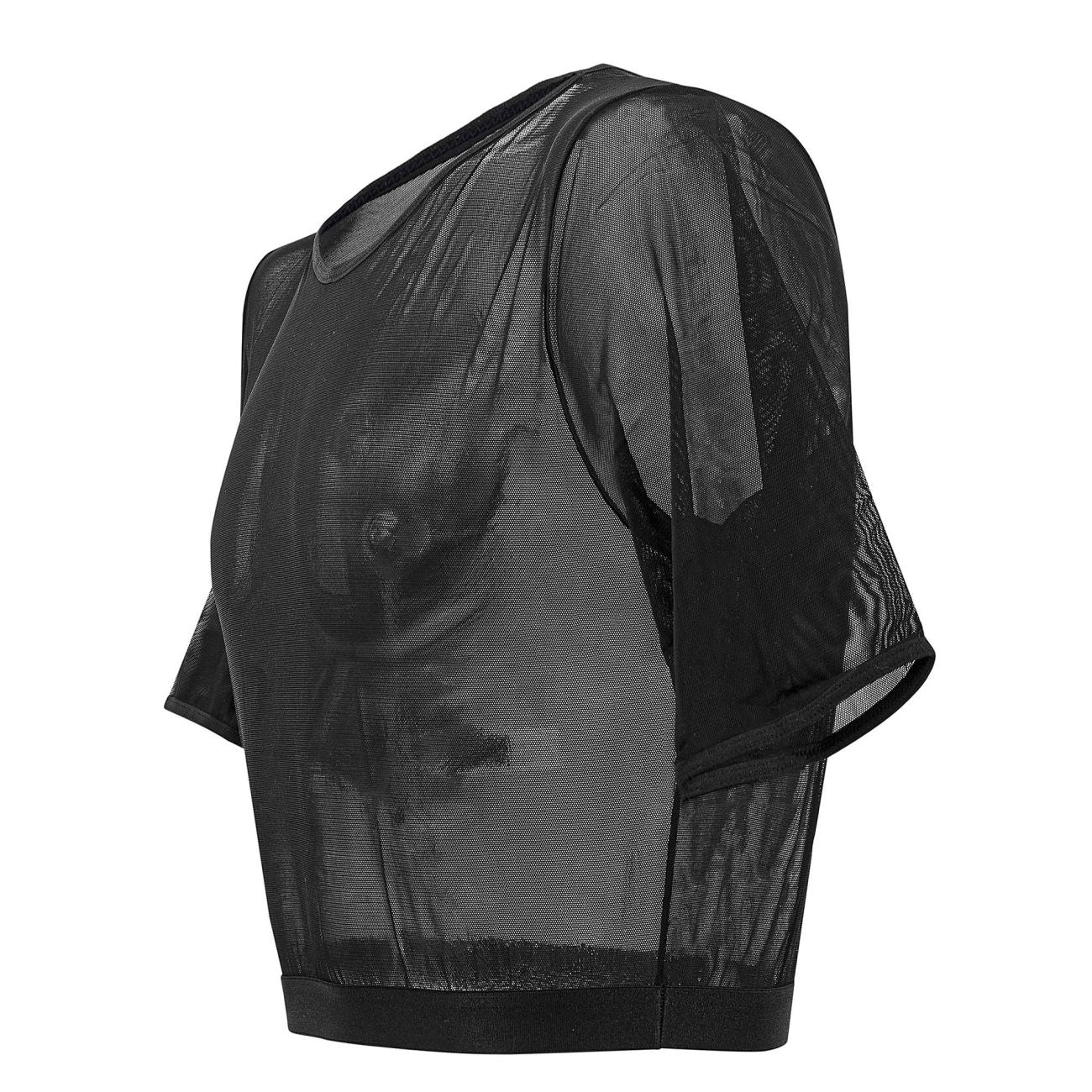 PLURAL PL009 Non-binary Underwear Crop Top Black
