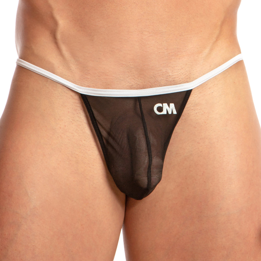 Cover Male CMI042 Sheer See-thru Mesh V-Back Bikini Mens Underwear