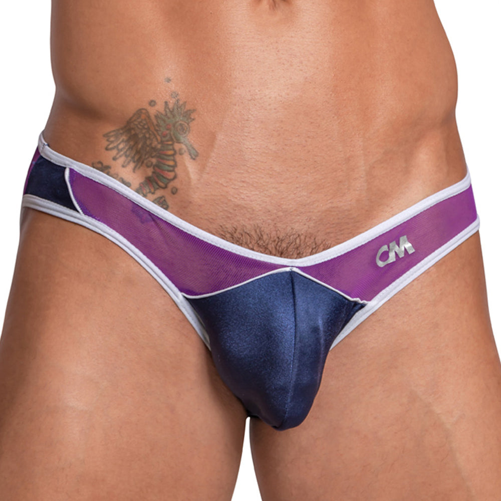 Cover Male CMI056 Half Mesh Bikini Brief Mens Underwear