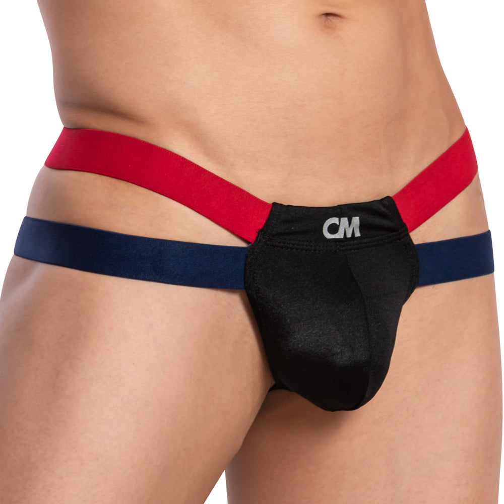 Cover Male CMK068 Multi Colour Wide Strap Beauty Thong Mens Underwear