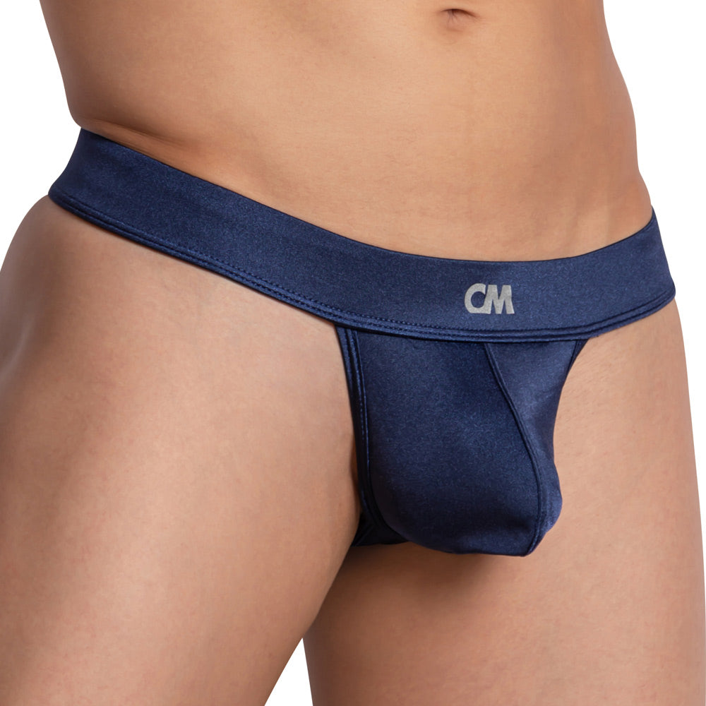 Cover Male CMK071 Love Me Shimmer Spandex Solid Thong Mens Underwear