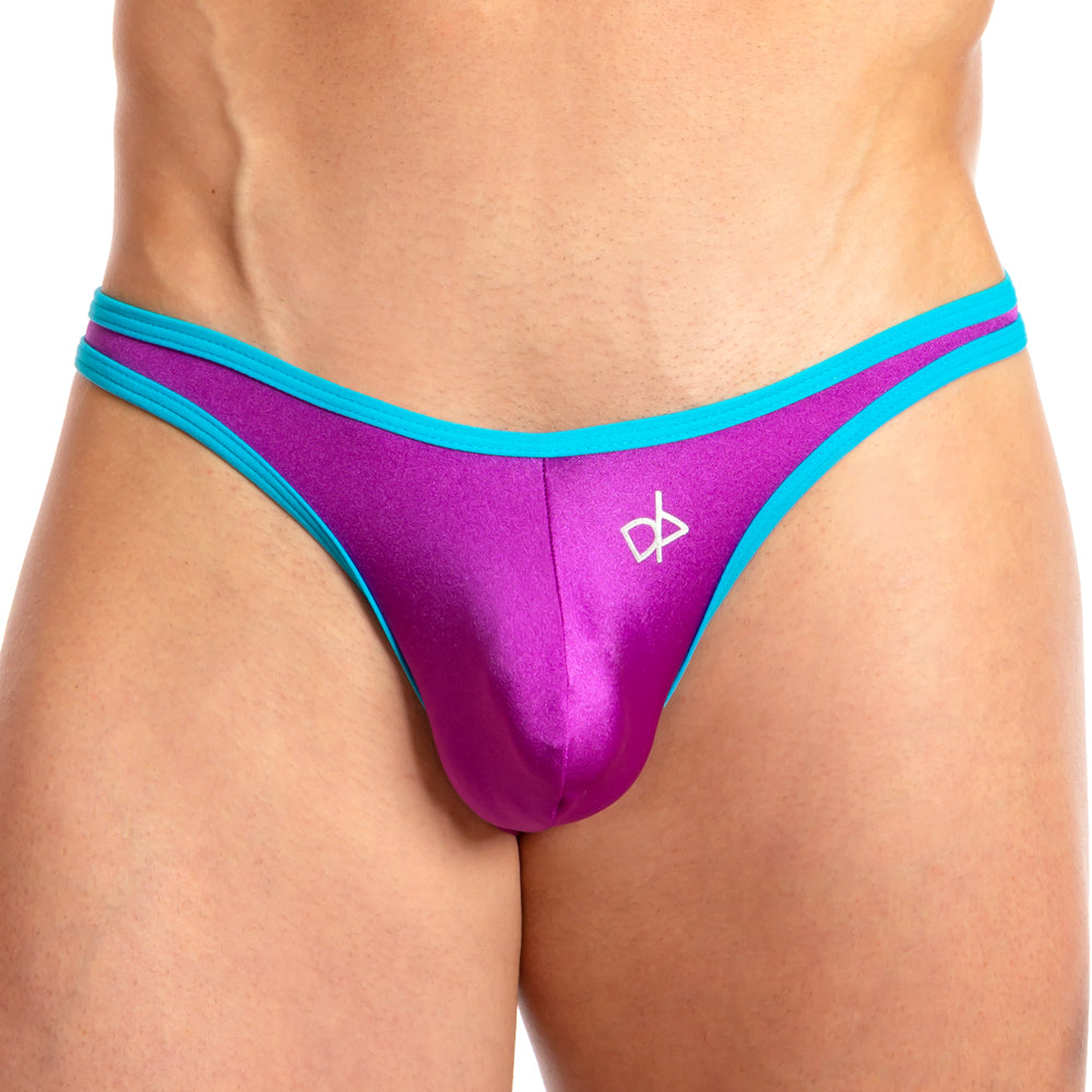 Daniel Alexander DAI061 Contrast Colour Lined Mens Capri Bikini Underwear