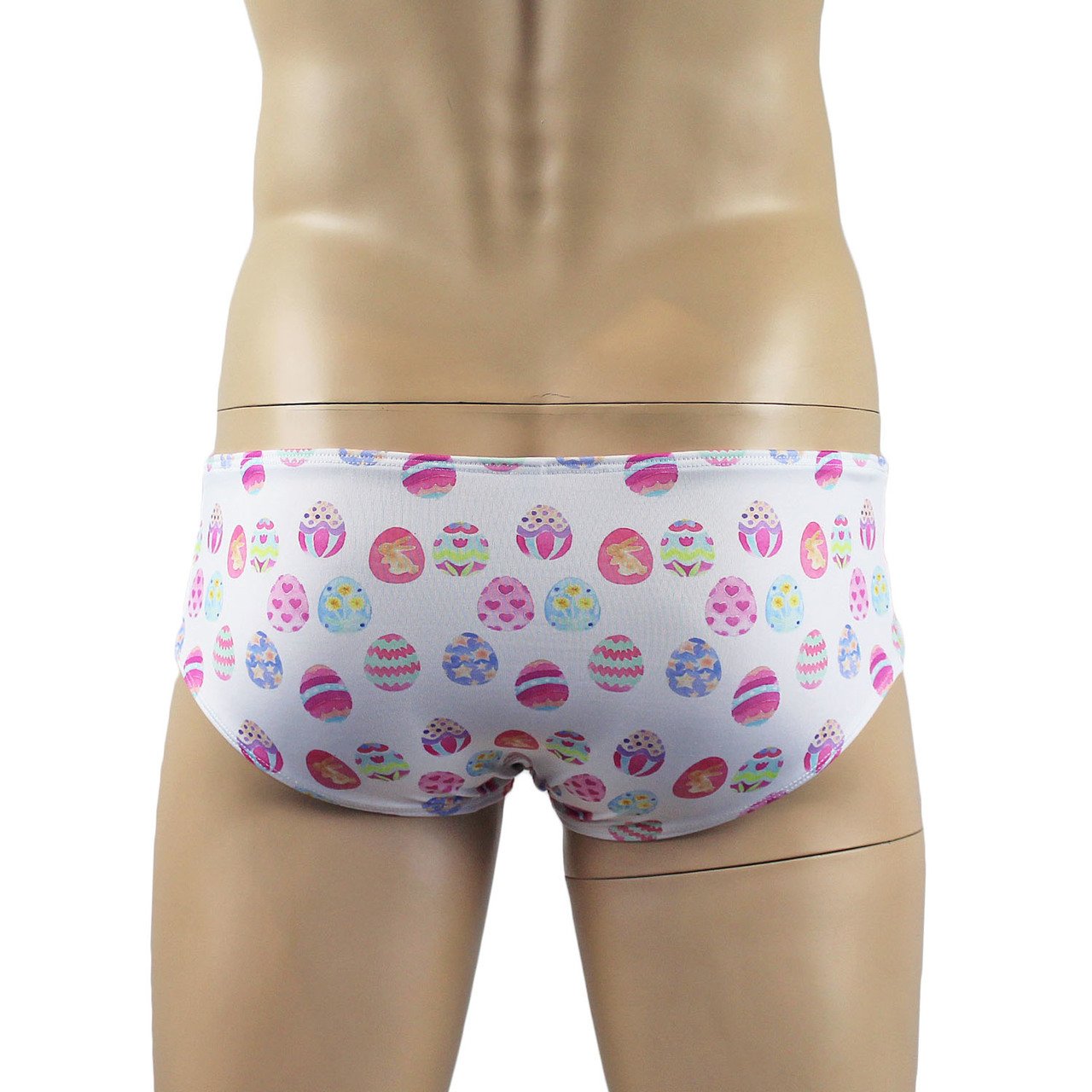 Easter Egg Mens Mini Low Rise Boxer Brief Shorts