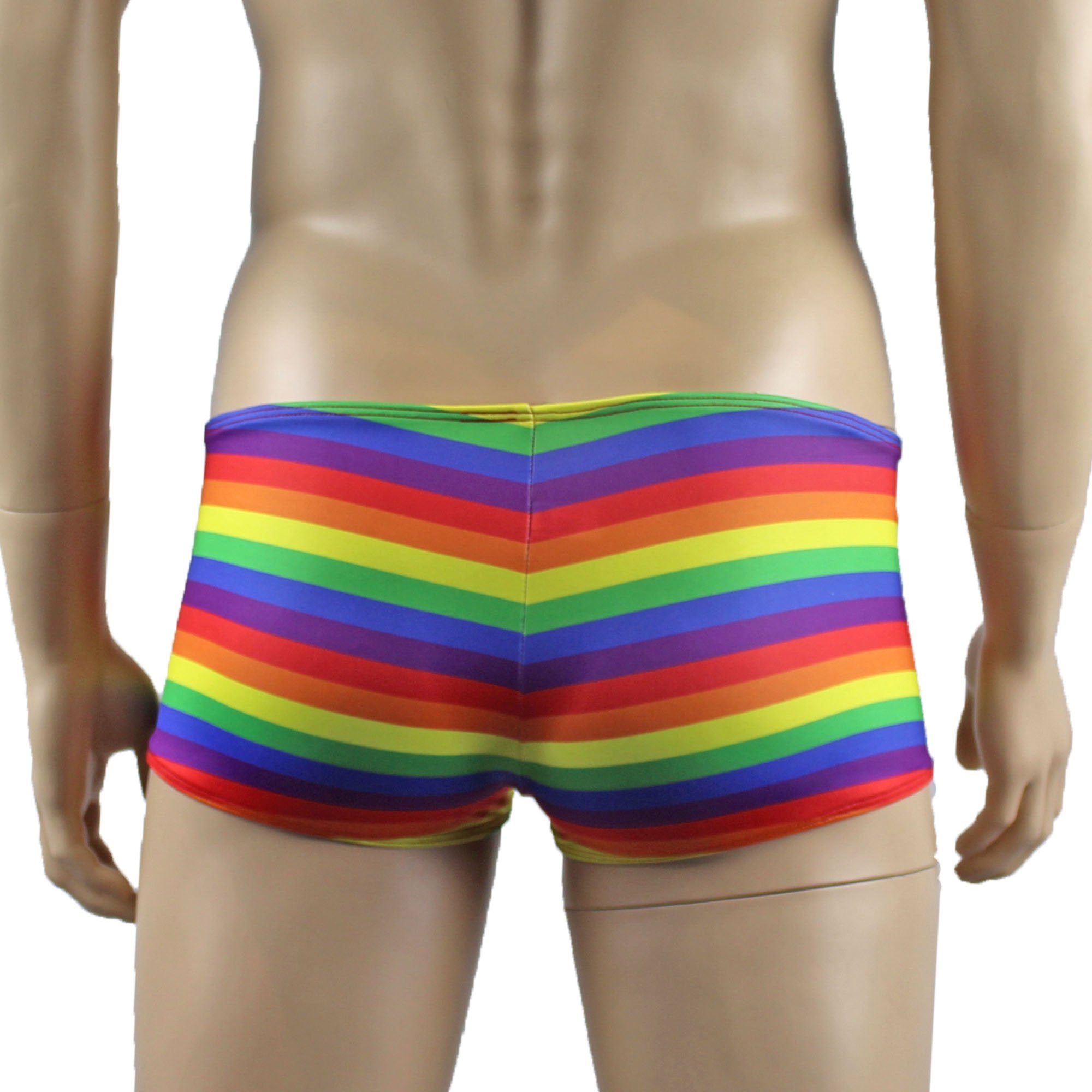 Gay Pride Rainbow LGBTQ Mens Low Rise Boxer Shorts