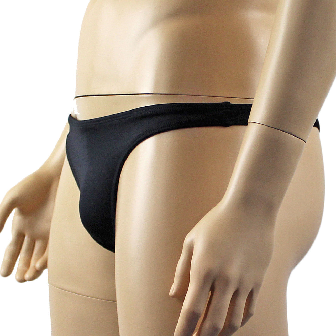 Mens Lisa Gaff Thong Tuck In and Hide the Package (black plus other co