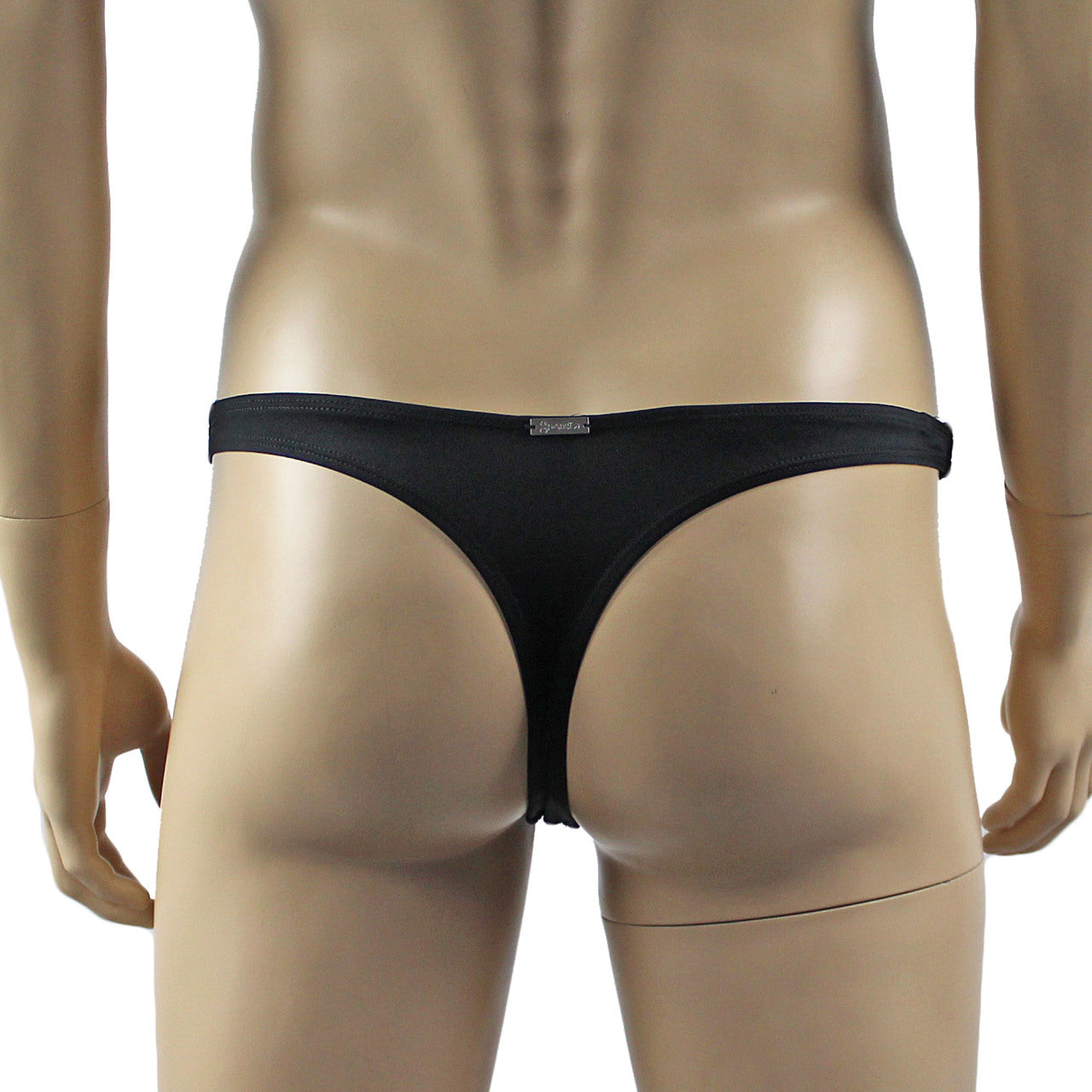 Mens Lisa Gaff Thong Tuck In and Hide the Package (black plus other co