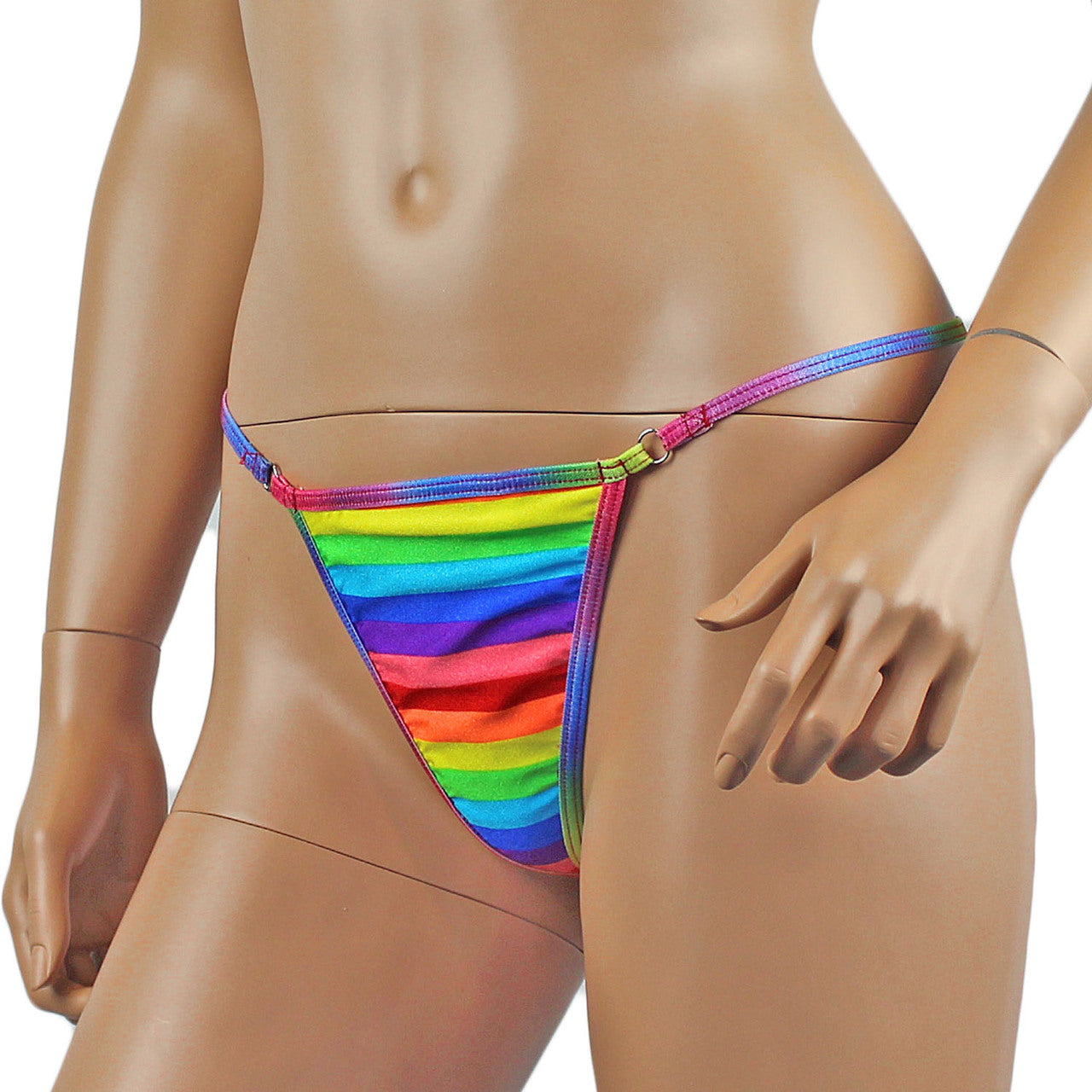 Womens Rainbow G string Underwear