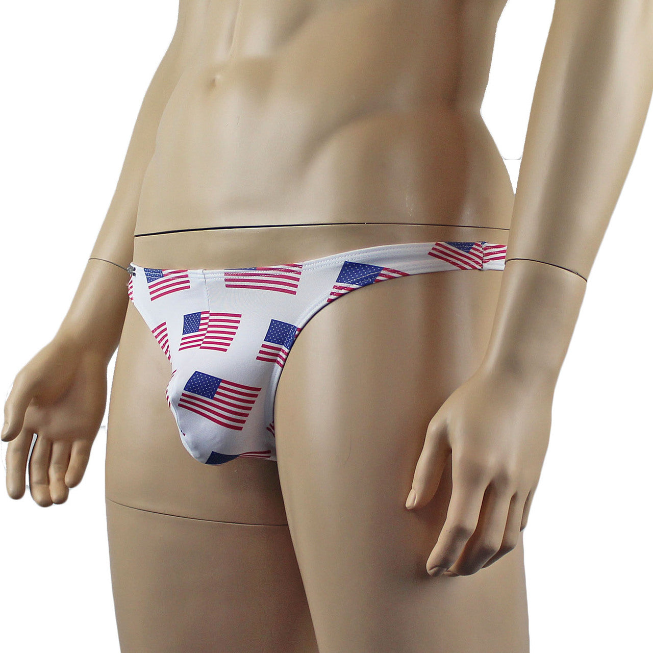 Mens USA American Low Rise Mini Thong